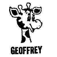 Giraffe Logo with Geoffrey