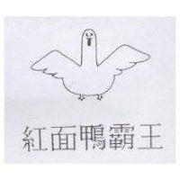 紅面鴨霸王及圖