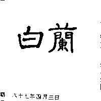 白蘭