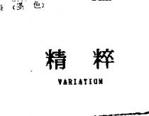 精粹 VARIATION