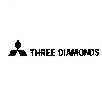 THREE DIAMONDS 及三菱圖