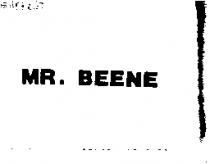 MR. BEENE