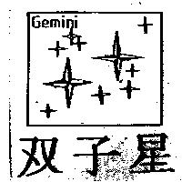 双子星及圖 GEMINI