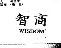 智商 WISDOM