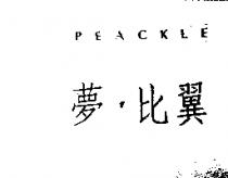 夢比翼 PEACKLE