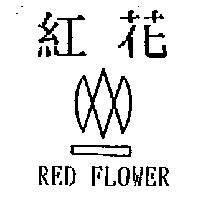 紅花及圖 RED FLOWER