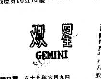 雙星 GEMINI 