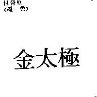 金太極
