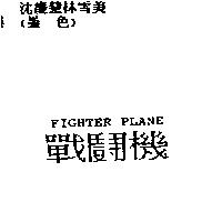 戰鬪機 FIGHTER PLANE