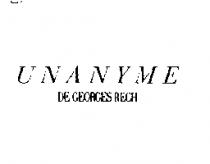 UNANYME DE GEORGES RECH