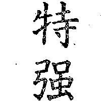 特強 TRETORN IN CHINESE CHARACTERS