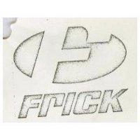 橢圓形之 F 標章及 FRICK 