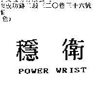 穩衛 POWER WRIST