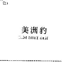 美洲豹 COUGAR RANSACK ADMIRE