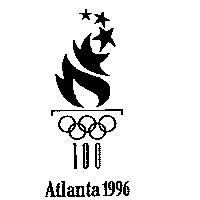 ATLANTA 1996 & OLYMPIC LOGO