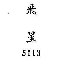 飛星 5113 