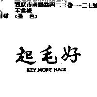 起毛好 KEY MORE HAIR