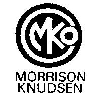MORRISON KNUDSEN MK CO and design