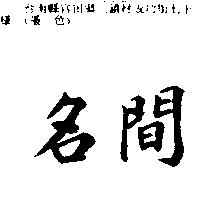 名間