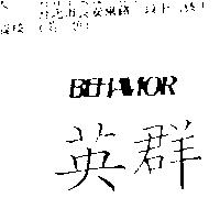 英群 BEHAVIOR