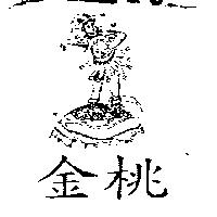 金桃及圖
