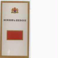 BENSON & HEDGES Label