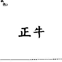 正牛