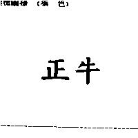 正牛