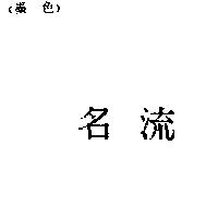 名流
