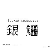 銀鱷 SILVER CROCODILE
