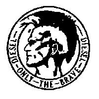 DIESEL logo DIESEL ONLY THE BRAVE DIESEL