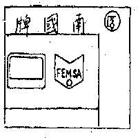 南國牌圖樣 FEMSA 
