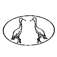 雙鶴圖