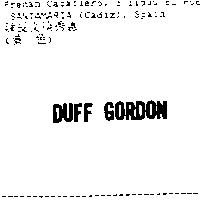 DUFF GORDON