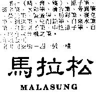 馬拉松 MALASUNG