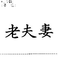 老夫妻