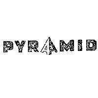 金字塔 PYRAMID 文字及金字塔形陰陽 A 字圖樣 酆 PYRAMID 〞 WORDS WITH PYR