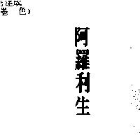 阿羅利生