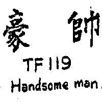 豪帥 TF119 HANDSOME MAN 