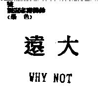 遠大 WHY NOT