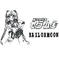 美少女戰士及圖 SAILORMOON セ–ラ–ム–ン