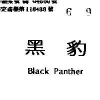 黑豹 BLACK PANTHER 