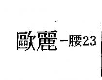 歐麗–腰 23