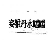姿雅丹水噹噹