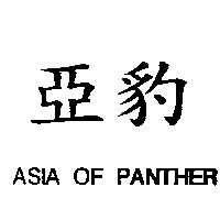 亞豹 ASIA OF PANTHER