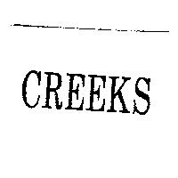 CREEKS