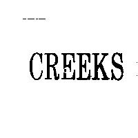CREEKS