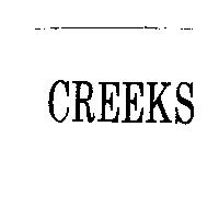 CREEKS