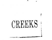 CREEKS