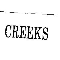 CREEKS